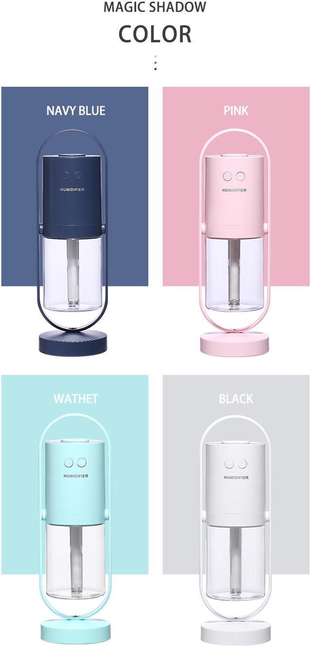 Alt view image 5 of 5 - Color Humidifier Moisturizing Atmosphere Lamp Symphony Projection Spray Household Car Humidifier Wireless Projection Lamp Anion