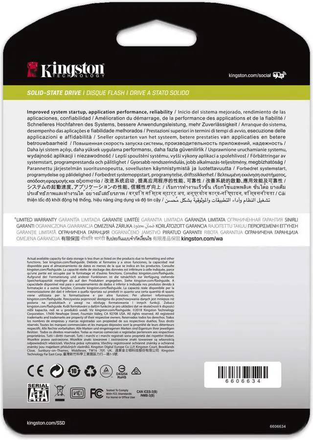 Alt view image 4 of 20 - Kingston DC500M 3.84TB SATA III 3D TLC 2.5" Internal Solid State Disk SSD