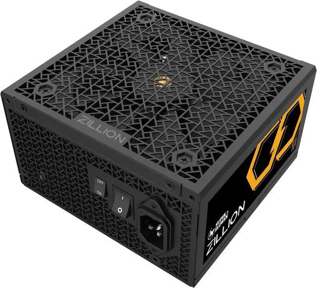 Main image of Super Flower Zillion FG 650W 80+ Gold, Full Modular, Power Supply, FDB Fan, SF-650Z12FG, Black version