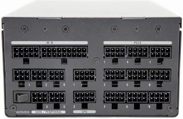 Alt view image 4 of 7 - Super Flower Leadex Titanium 1600W 80+ Titanium, 10 Years Warranty,  ECO Fanless & Silent Mode, Full Modular Power Supply, Dual Ball Bearing Fan, SF-1600F14HT