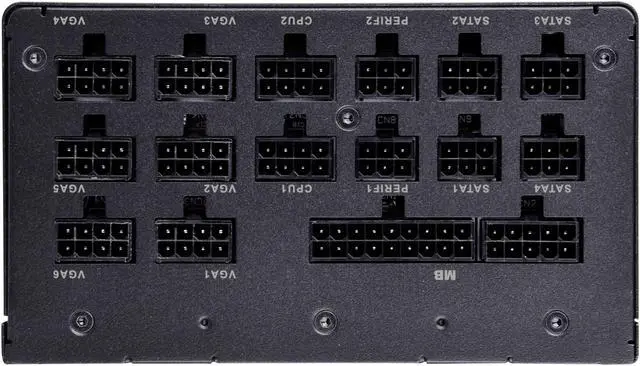 Alt view image 4 of 7 - Super Flower Leadex Platinum SE 1200W 80+ Platinum, 10 Years Warranty, ECO Fanless & Silent Mode, Full Flat Ribbon Modular Power Supply, Dual Ball Bearing Fan, SF-1200F14MP V2