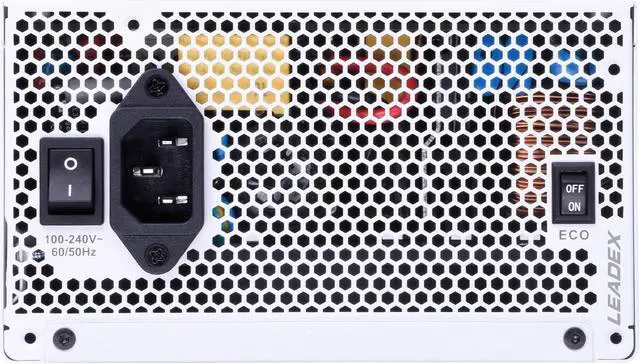 Alt view image 6 of 7 - Super Flower Leadex V Platinum PRO White 1000W ATX 80 PLUS PLATINUM Certified Power Supply, Smallest 130mm 1000W ATX PSU, 10 Years Warranty, Patent Super Connectors, Full Modular, SF-1000F14TP(WH)