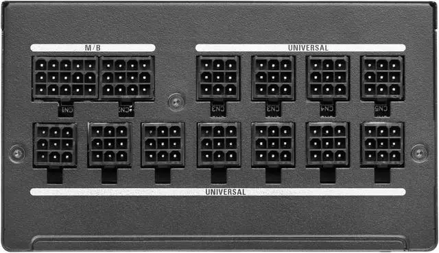 Alt view image 5 of 7 - Super Flower Leadex VI Platinum PRO 1000W ATX 80 PLUS PLATINUM Certified Power Supply, 10 Years Warranty, Patent Connectors, Full Modular, Ultra-Flexible Flat Ribbon Cables, FDB Fan, SF-1000F14PE