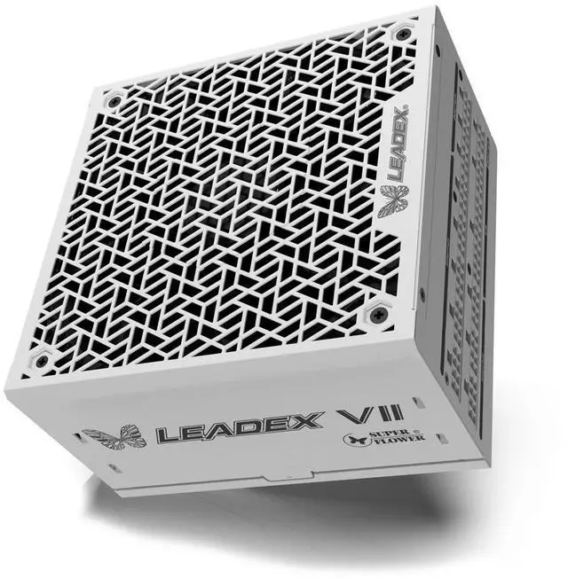 Alt view image 3 of 7 - Super Flower Leadex VII XG 1000W 80+ Gold White, Cybenetics Platinum, Full Modular, ATX 3.1 & PCIe 5.1,12VHPWR Cable (2x8pin-16pin native cables) , Power Supply, FDB Fan, SF-1000F14XG, White version