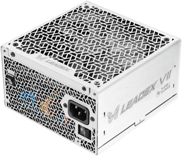 Super Flower Leadex VII XG 1000W 80+ Gold White, Cybenetics Platinum, Full  Modular, ATX 3.0 & PCIe 5.0,12VHPWR Cable (2x8pin-16pin native cables) , 