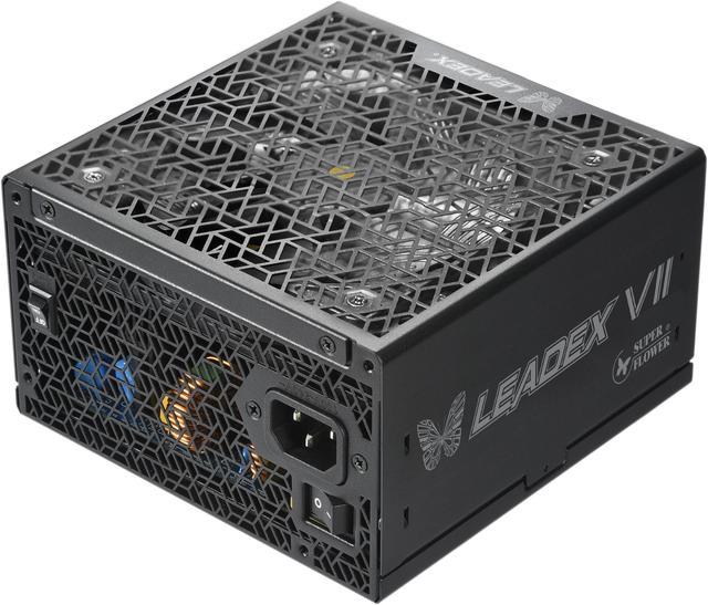 Super Flower Leadex VII XP PRO 1000W 80+ Platinum, Cybenetics Platinum,  Full Modular, ATX 3.0&PCIe 5.0, W/12VHPWR (2x8pin-16pin native cables), FDB  