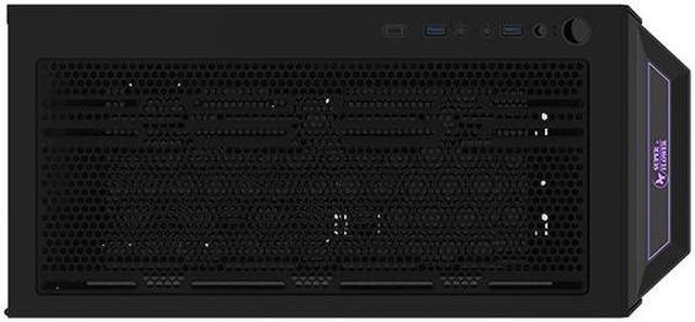 Alt view image 5 of 6 - Super Flower Zillion M705 Airflow, Black Steel, Tempered Glass ATX Mid Tower Computer Case