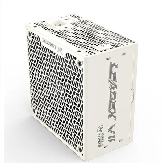 Alt view image 4 of 7 - Super Flower Leadex VII XP 1000W 80+ Platinum, Cybenetics Platinum, Full Modular, ATX 3.1, W/12V-2*6 Cable (2x8pin - 16pin native cables) , Power Supply, FDB Fan, SF-1000F14XP, White