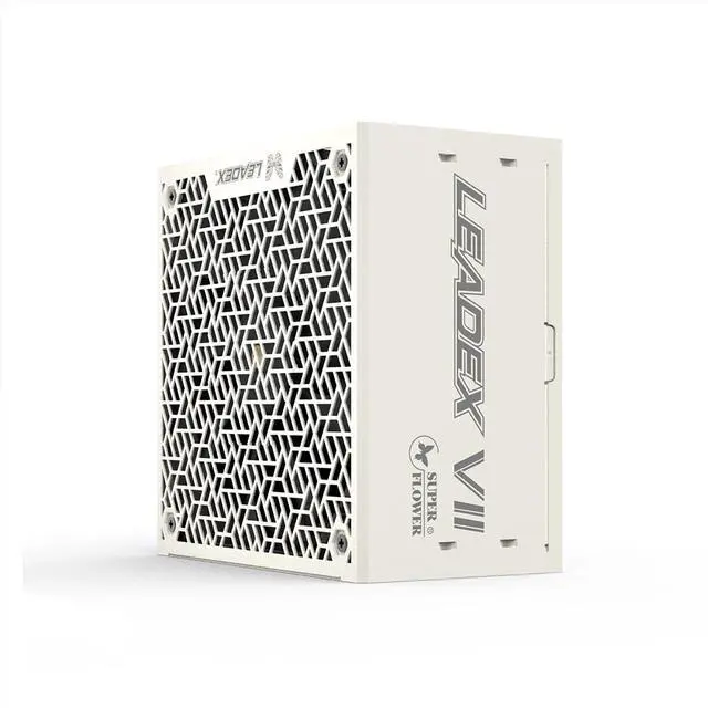 Alt view image 2 of 7 - Super Flower Leadex VII XP 1200W 80+ Platinum, Cybenetics Platinum, Full Modular, ATX 3.1, W/12V-2*6 Cable (2x8pin - 16pin native cables) , Power Supply, FDB Fan, SF-1200F14XP, White