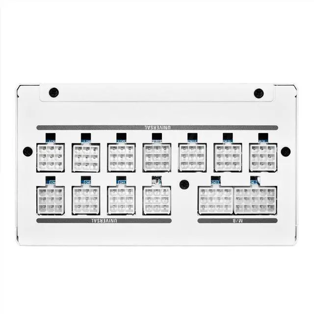 Alt view image 5 of 7 - Super Flower Leadex VII XP 1200W 80+ Platinum, Cybenetics Platinum, Full Modular, ATX 3.1, W/12V-2*6 Cable (2x8pin - 16pin native cables) , Power Supply, FDB Fan, SF-1200F14XP, White