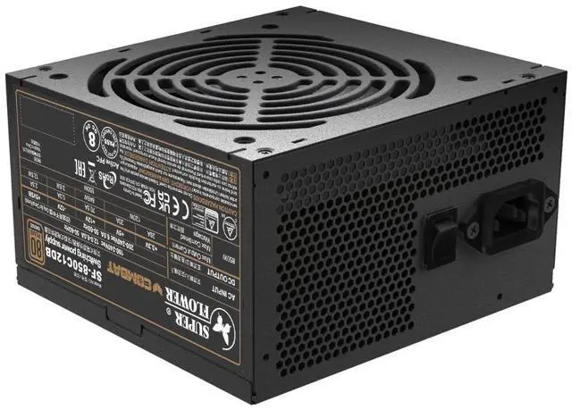 Alt view image 3 of 3 - Super Flower Combat DB 850W ATX 3.1, 80+ Bronze, 5 Years Warranty, Flexible Flat Cables, Fixed Cable Power Supply, SF-850C12DB, Black version
