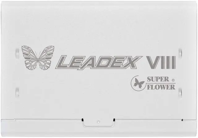 Alt view image 5 of 5 - (Pre-Order Promotion Price) Super Flower Leadex VIII Platinum PRO 1000W ATX 3.1&PCIe 5.1(Native 12V-2x6 Cable), Cybenetics PLATINUM, Smallest 125mm ATX PSU, Patent Super Connector, Full Modular, White