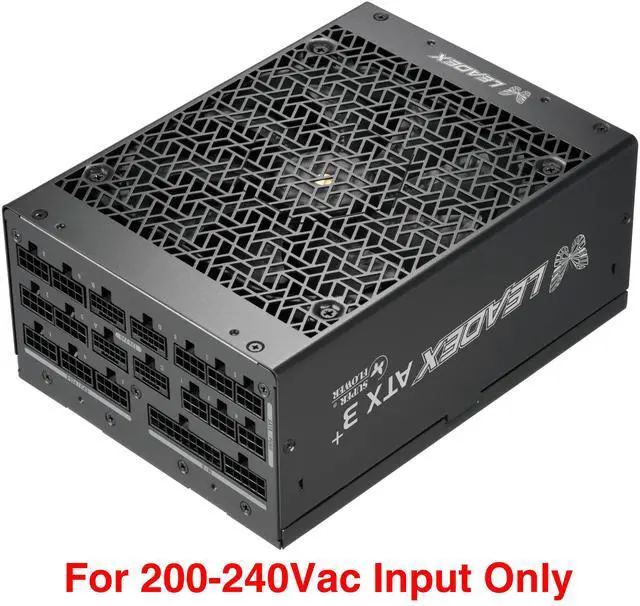 Leadex Titanium 2800W ATX 3.1, Cybenetics Titanium, 10 Years