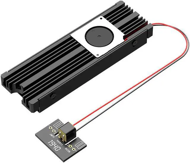 Main image of M.2 Solid State Drive Heat Sink SATA NVME NGFF Turbo Fan