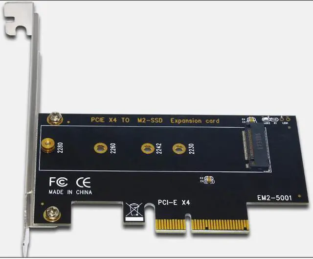 Alt view image 3 of 6 - M key M.2(NGFF) to PCIE 3.0 X4 Riser Card