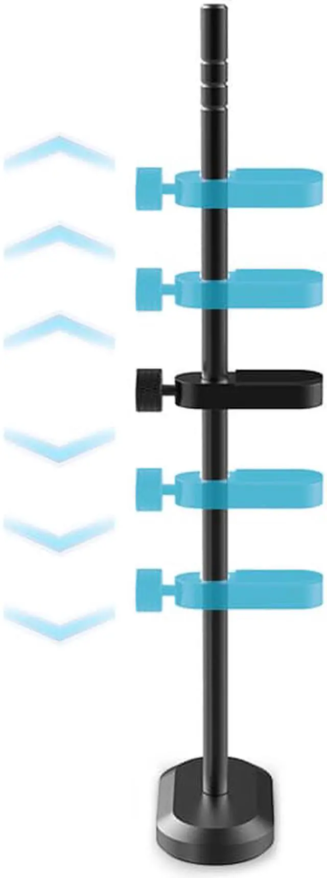 Alt view image 2 of 6 - Aluminum alloy Computer Graphic Card Stand Support Rack GPU Bracket Height adjustable