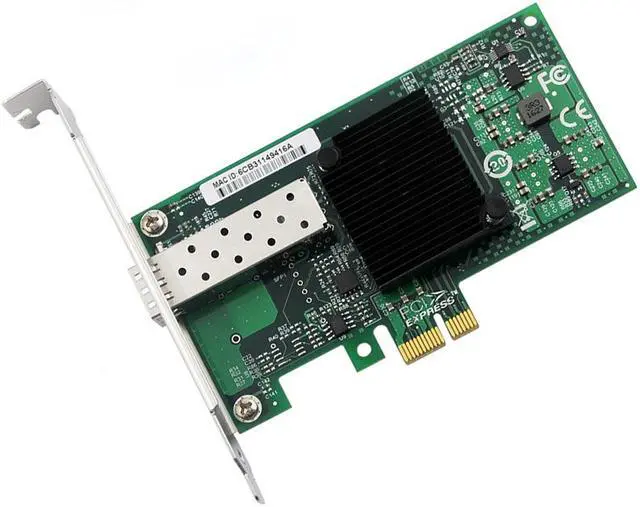 Alt view image 4 of 4 - PCI-E Gigabit SFP Fiber Optic Network Card Server Broadcom BCM5708S Chip PCI Express Ethernet LAN Adapter