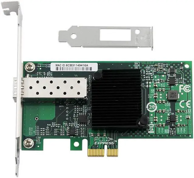Main image of PCI-E Gigabit SFP Fiber Optic Network Card Server Broadcom BCM5708S Chip PCI Express Ethernet LAN Adapter
