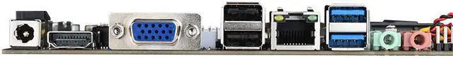 Alt view image 2 of 7 - HM65 Mini ITX All-In-One Computer Motherboard PGA988 Mainboard support Intel Core i3 i5 i7 on Board VGA/HDMI-Compatible/LVDS Interface