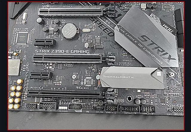 Alt view image 3 of 6 - M.2 2280 SSD Heat Sink Cooling Case Aluminum Solid State Disk Thermal Vest
