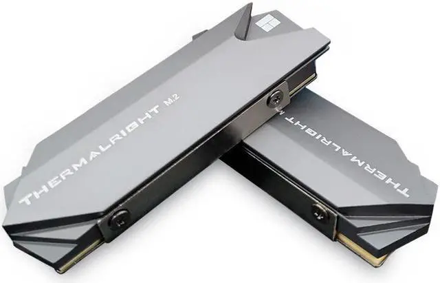 Alt view image 6 of 6 - M.2 2280 SSD Heat Sink Cooling Case Aluminum Solid State Disk Thermal Vest