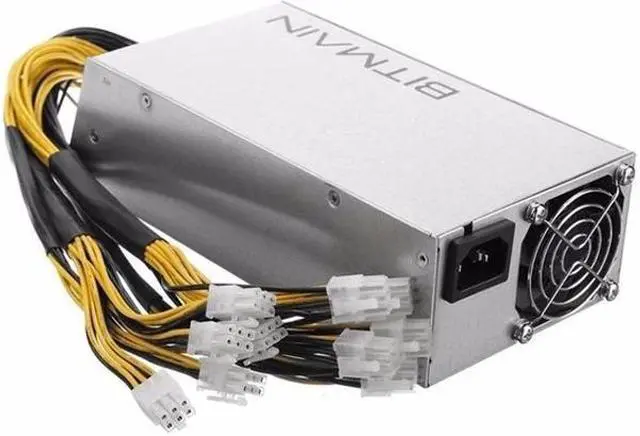 Alt view image 4 of 5 - APW3++ APW7 1800W Server Power Supply Mining PSU For Bitmain Antminer 12V 10x PCI-E 6 Pin Mining GPU
