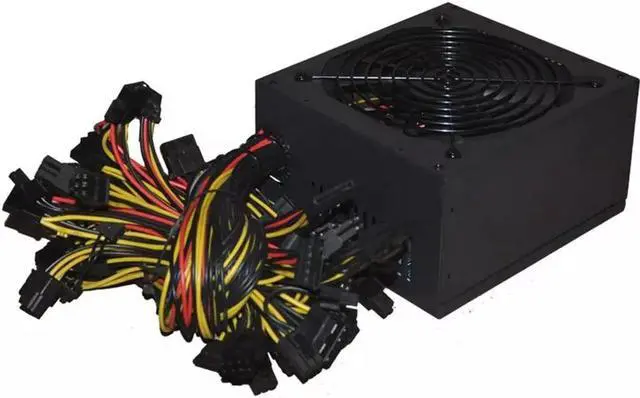 Alt view image 4 of 5 - Rated 1800W/2000W 110V-264V ATX ETH Bitcoin Mining Power Supply 80% Efficiency Support 8 Display Cards GPU For BTC Bitcoin Miner
