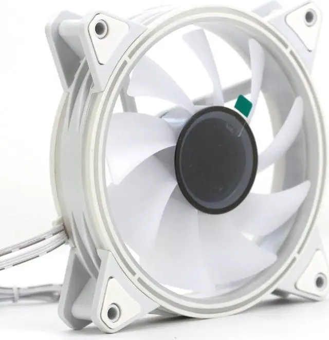Alt view image 5 of 5 - ARGB case cooling fan cpu mute high air volume with PWM Intelligent temperature control 120mm