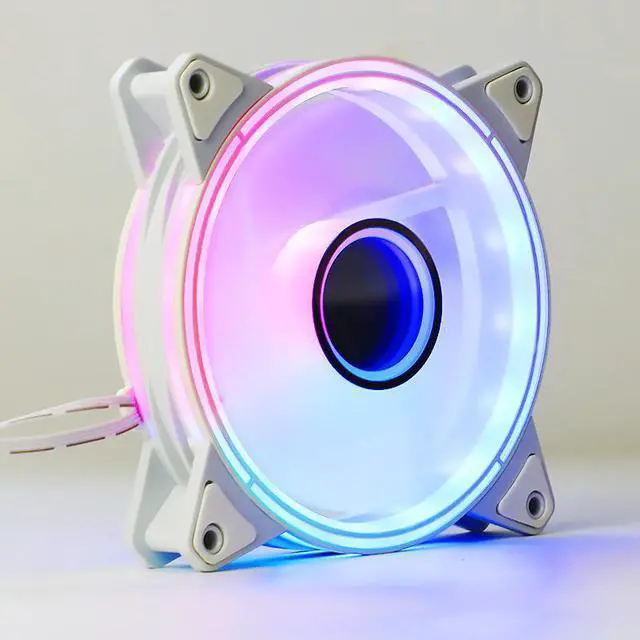 Alt view image 3 of 5 - ARGB case cooling fan cpu mute high air volume with PWM Intelligent temperature control 120mm