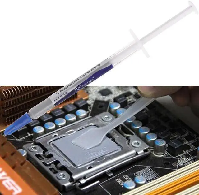 Alt view image 2 of 4 - 10Pcs/Set HY510 Thermal Grease CPU Heat Sink Cooling Paste (0.5g grease/needle)