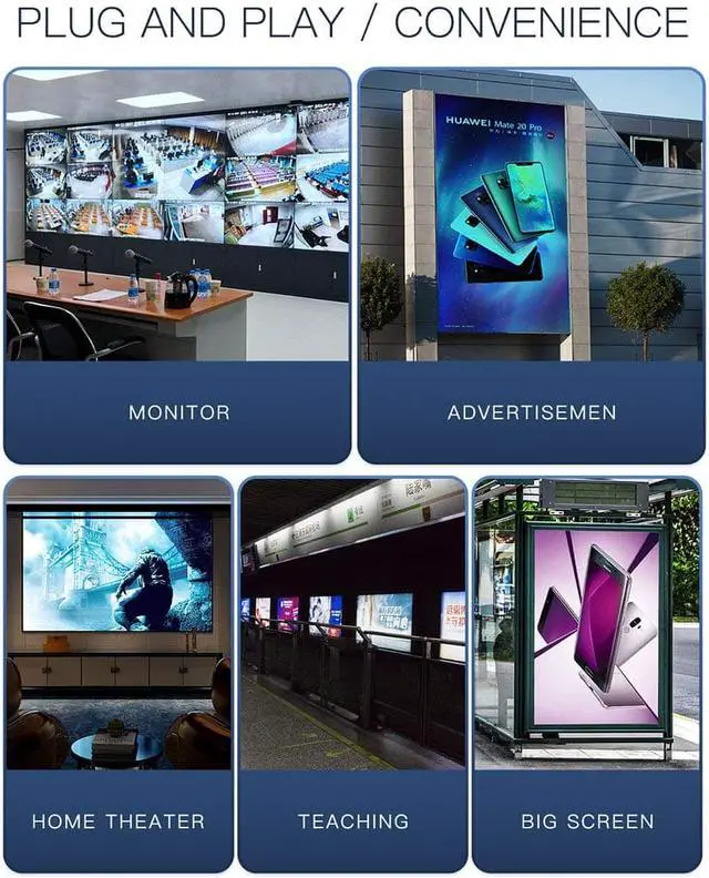 Alt view image 6 of 7 - HDMI KVM USB Extender Transmit 1080p HD Video Over Cat5e/6 Ethernet Cable 50m (164ft) for Mouse and Keyboard Control Remote Signals