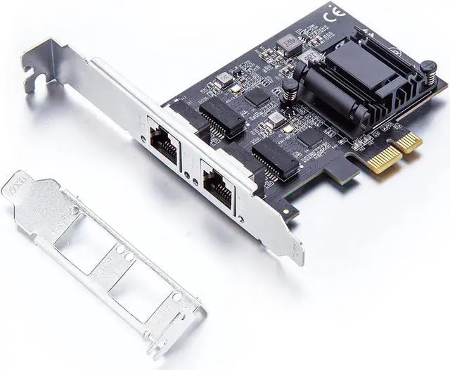 Main image of 2.5Gbase-T PCIe NIC with Realtek RTL8125BG Chip Dual RJ45 Ports 2.5Gb Network Cards for Windows/Windows Server/Linux