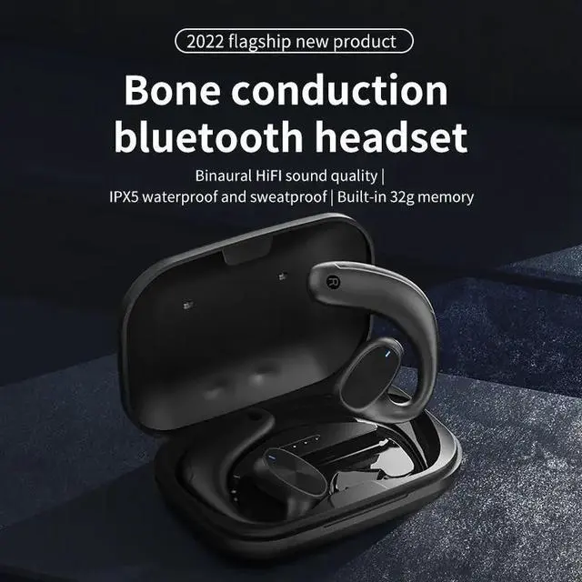 Alt view image 6 of 6 - X6 Open Ear Bluetooth Earphones Hifi Sound Quality Sports Wireless Headset Long Standby Time