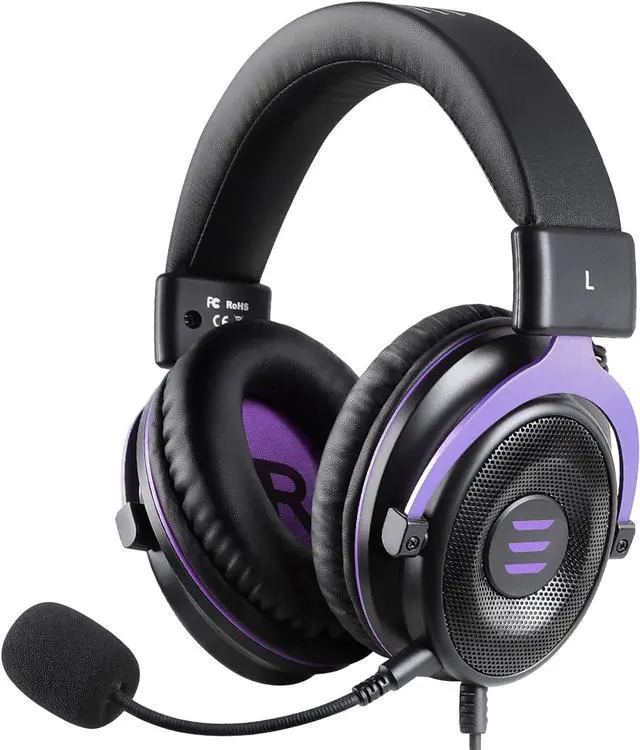 Main image of E900 Headset with Microphone for PC, PS4,PS5, Xbox - Detachable Noise Canceling Mic, 3D Surround Sound, Comfort Sturdy, Wired Headphone (3.5MM Jack)