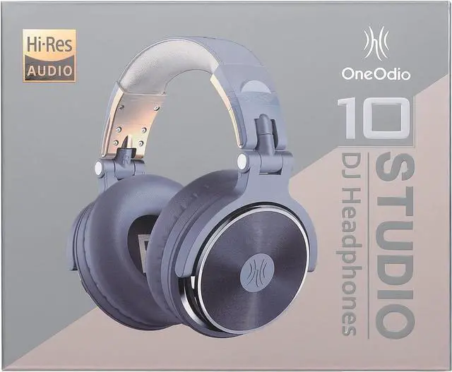 Alt view image 6 of 7 - Over Ear Wired Headphone,50mm Driver Bass Headset for Recording Monitoring Mixing Podcast Guitar PC TV Black