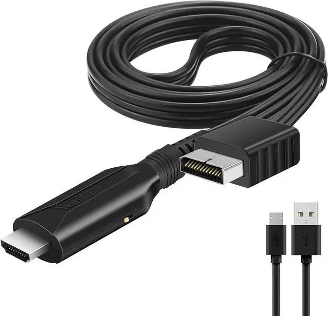 Main image of Beautframes PS2 to HDMI Converter Adapter PS2 HDMI Cable Support 720P 1080P Display 3.3FT