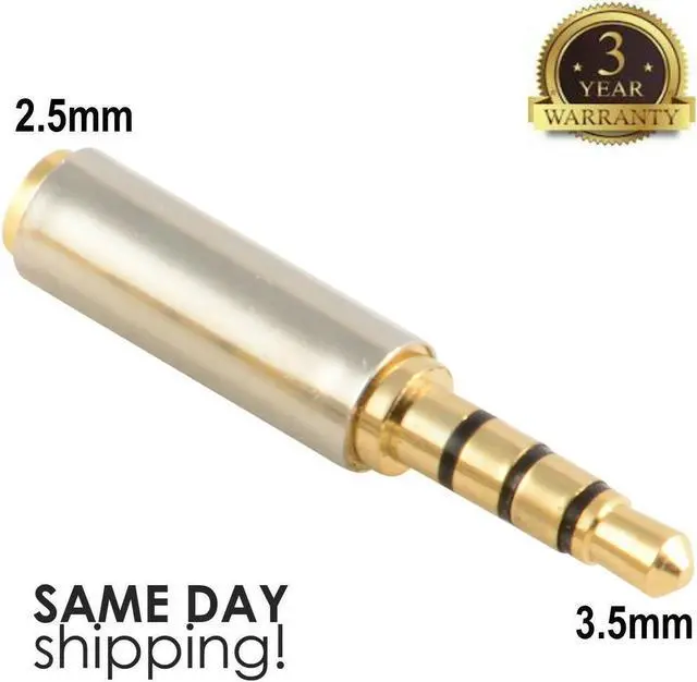 Headphone Adapter 3.5 to 2.5 Headset 