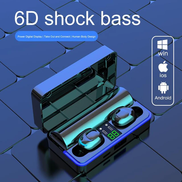 Alt view image 2 of 7 - W12 TWS Wireless Bluetooth Headphones With Mic Charging Box In-ear Sport Headsets Running Earphone HIFI Mini Earbuds