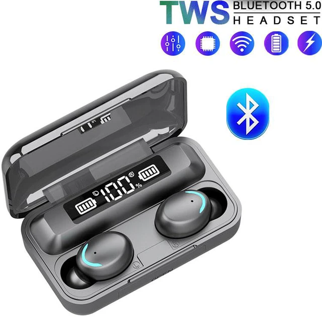Main image of Wireless Earphone Waterproof LED Battery Display Touch In-ear Bluetooth Earphones Earbuds Handsfree Headset With Mic Charging Case