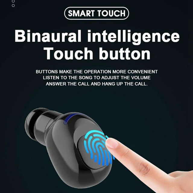 Alt view image 3 of 7 - W12 TWS Wireless Bluetooth Headphones With Mic Charging Box In-ear Sport Headsets Running Earphone HIFI Mini Earbuds