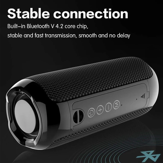 Alt view image 5 of 6 - Powerful speaker Wireless Bluetooth Portable Loudspeaker Stereo Music Waterproof Outdoor Speakers