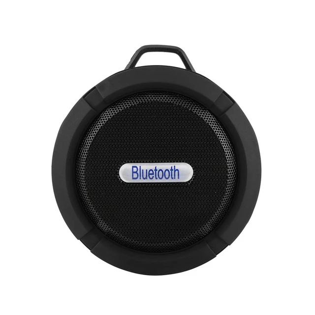 Alt view image 5 of 7 - Waterproof Stereo Subwoofer Bluetooth Speakers Wireless Outdoor Sound Speaker With Mic Hooks for iPhone Android