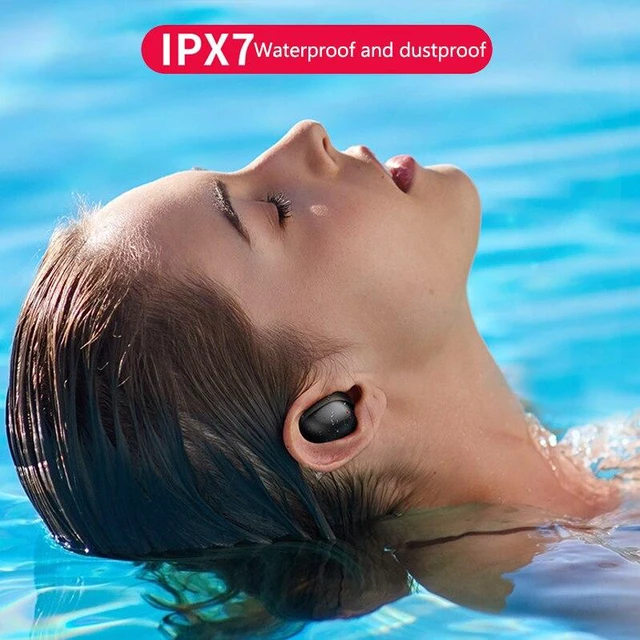 Alt view image 7 of 7 - Earphones 2200mAh TWS Fingerprint Touch Bluetooth Earphone HD Stereo Wireless Earphones Noise Cancel Gaming Earbuds