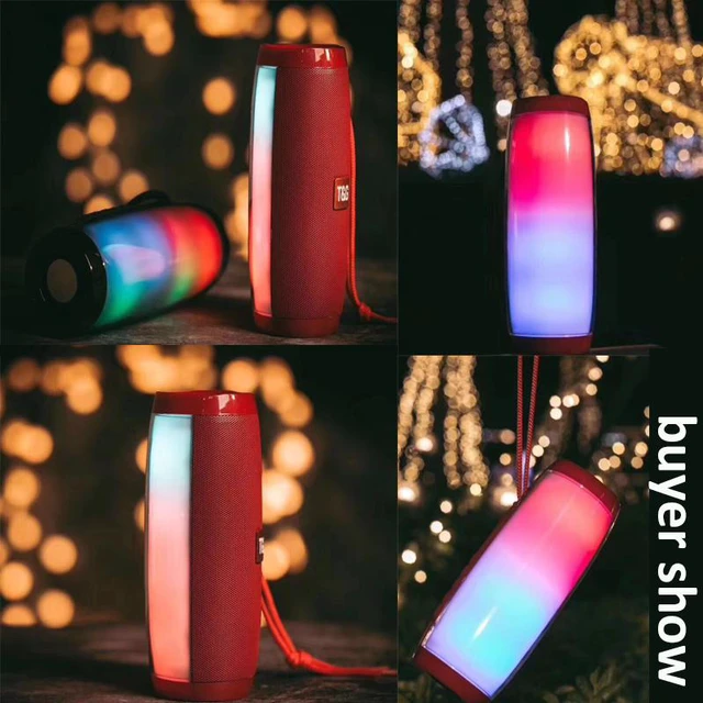 Alt view image 4 of 6 - Powerful speaker Wireless Bluetooth Portable Loudspeaker Stereo Music Waterproof Outdoor Speakers