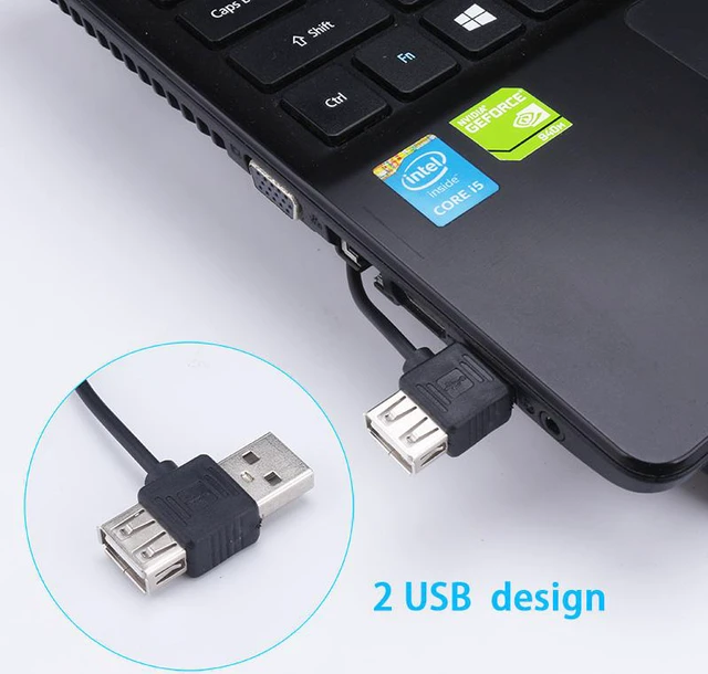 Alt view image 3 of 7 - 12 14 inch Notebook Cooler 2 USB Port Laptop Cooling Pads LED Light Stand Pad Cooler Bracket For Laptop Notebooks