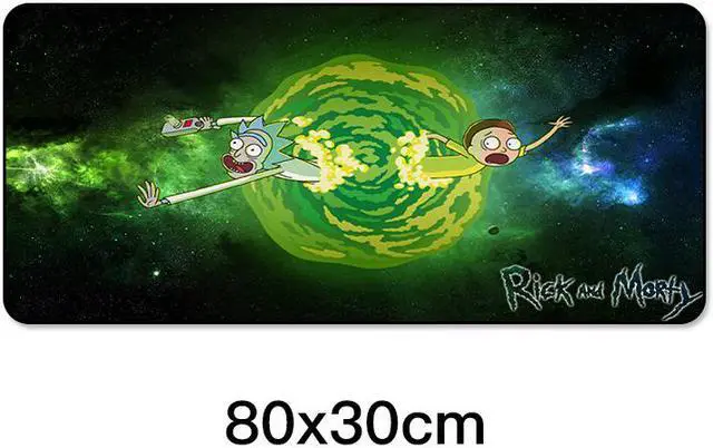 Alt view image 2 of 4 - Gaming Mouse Pad XL Mouse Mad Mat Rick And Morty for Desktop Computer Laptop