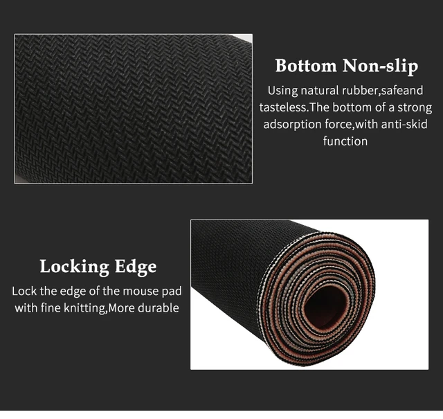 Alt view image 3 of 4 - Mouse Pad 800x300mm Rubber Non-slip Keyboard Mat For PC Laptop