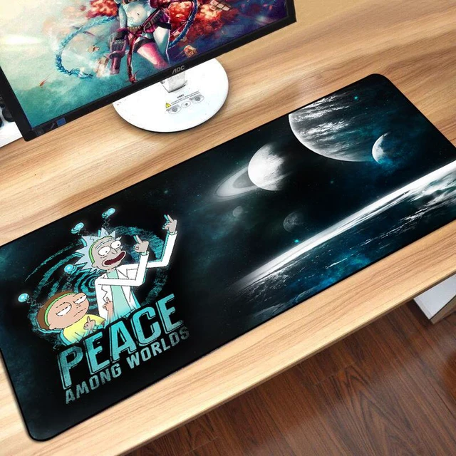 Main image of For Computer Laptop Keyboard Mat Rick And Morty Rubber Non-slip Keyboard Mat