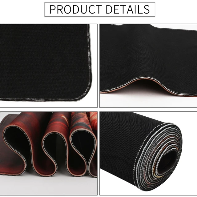 Alt view image 4 of 4 - Locking Edge Mouse Pad Gaming Large Mouse Pad Keyboards Mat for PC Gamer