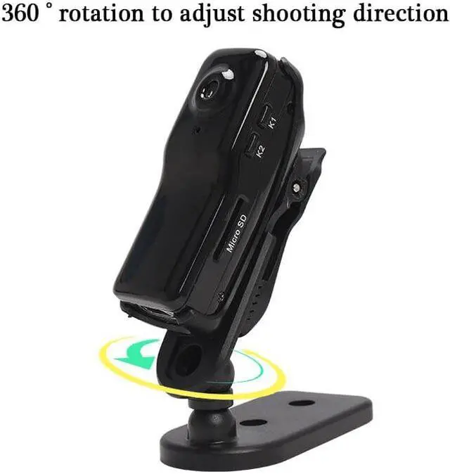 Alt view image 4 of 5 - Camcorder Black Motion Detection Voice Recording Pen DV Action Camera DVR Portable Audio Recorder Video Small Secret Cam